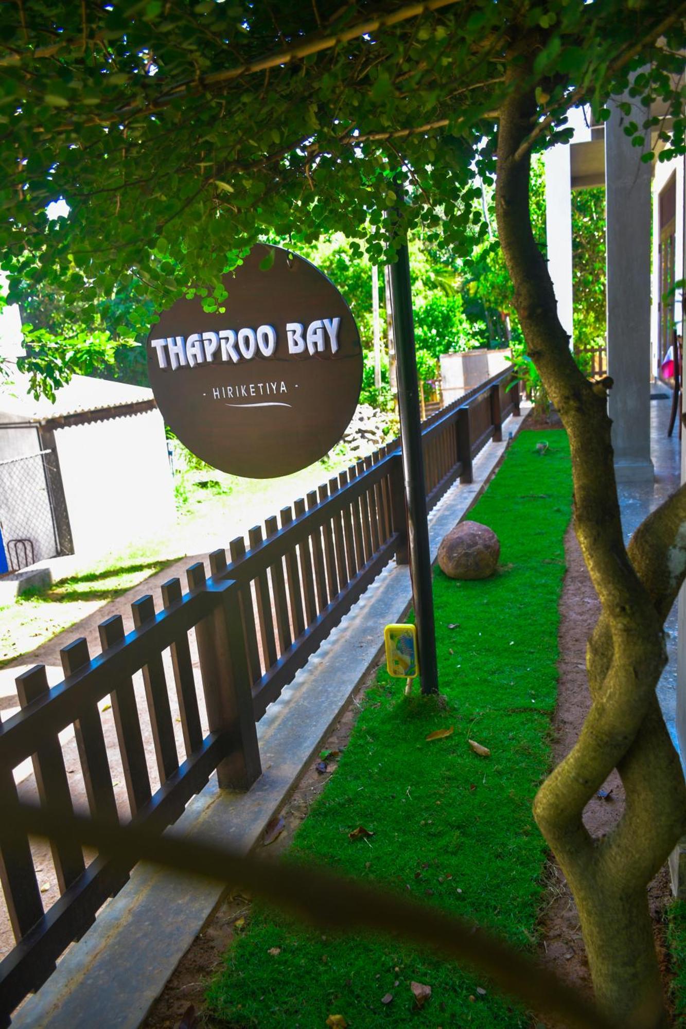 Thaproo Bay Hiriketiya Bed & Breakfast Dikwella Bagian luar foto